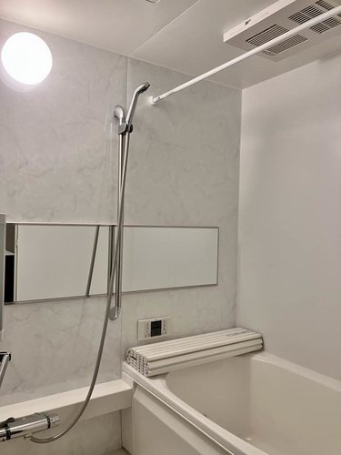 熊本市中央区本荘５丁目の賃貸マンションの浴室