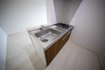 【キッチン】 | サンライト五十川A | 別号室の写真になります。現況優先。