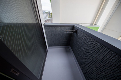 【バルコニー】 | サンライト五十川A | 別号室の写真になります。現況優先。