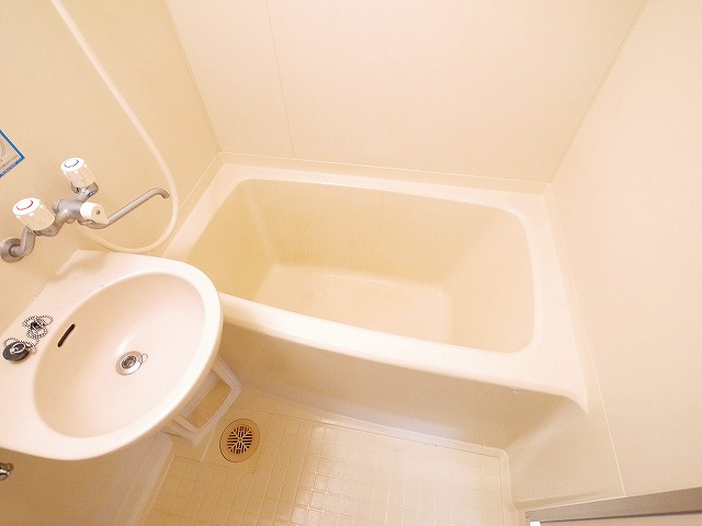 ルミエール平城山の浴室