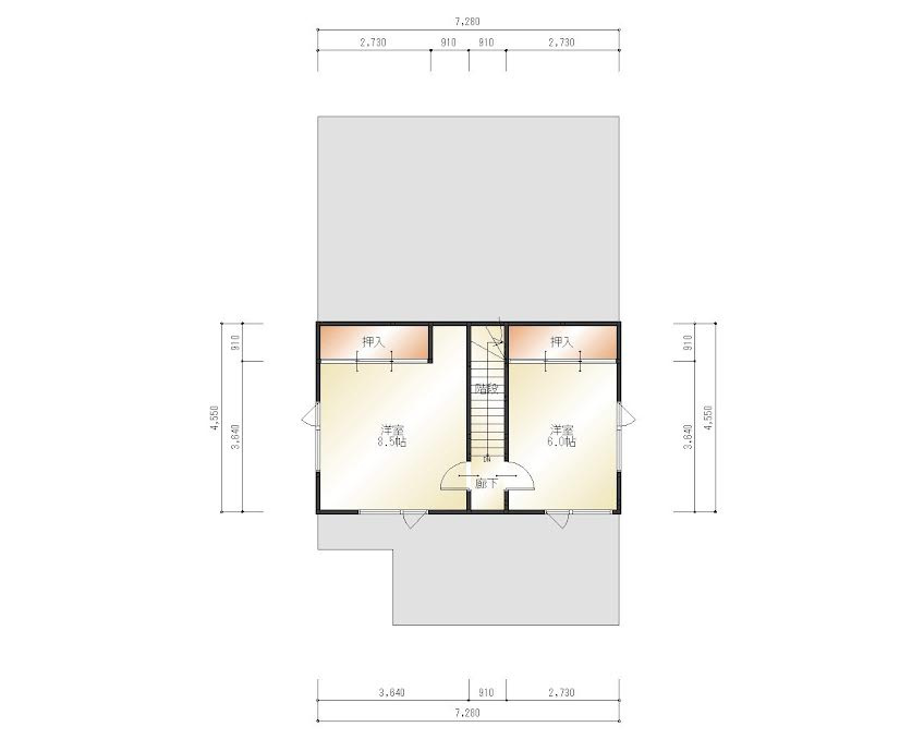 網走市海岸町6番リフォーム戸建の間取り