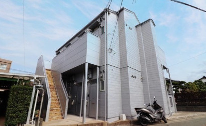 カサブランカ御井の外観|外観もきれいです