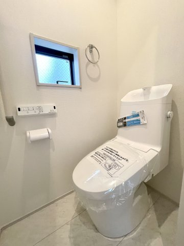 練馬区高松1丁目　土地約38坪　大型邸宅　全4棟のトイレ|4号棟