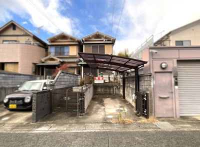 【前面道路含む現地写真】 | 伏見区深草大亀谷古御香町　中古戸建
