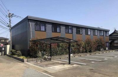 【外観】 | レオパレスママス＆パパス | 2024年2月外壁塗装致しました。