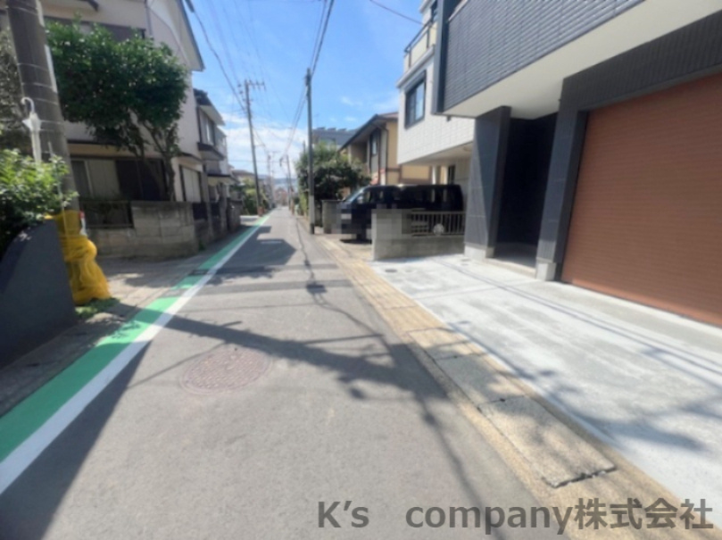 ◎高座郡寒川町中瀬　新築戸建◎の前面道路含む現地写真|前面道路の様子です◇