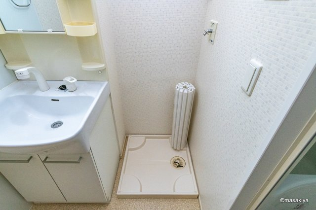 イナダ　バイシュラインの洗面所|洗濯機置き場