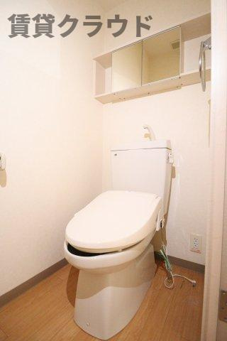 フォレスト・グレイスのトイレ|落ち着いた色調のトイレです