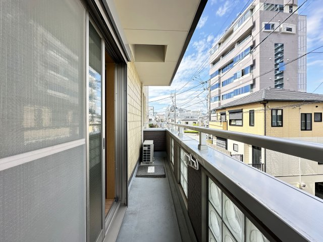 リバーサイド唐人のバルコニー