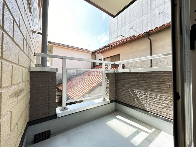 リバーサイド唐人のバルコニー