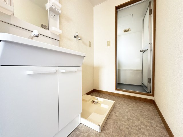 リバーサイド唐人の洗面所