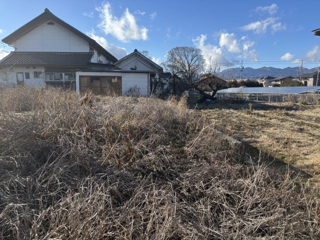 土地　長野市小島田の外観