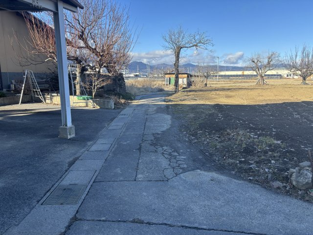 土地　長野市小島田の周辺