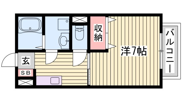 ベルクール大塚の間取り
