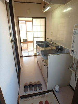 玄関から♪