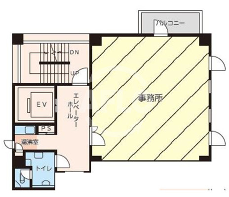東洋交易ビル（テナント）の間取り|東洋交易ビル（テナント）　間取り