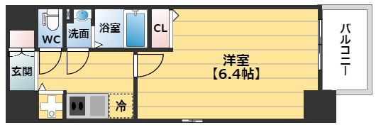 エスリード大阪STATIONの間取り|選べる家電プランあり！！