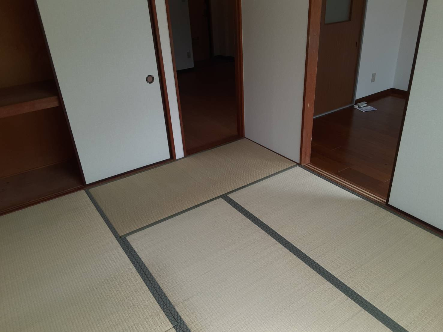 和泉市伯太町２丁目のハイツの和室|来客時にも便利な和室付き