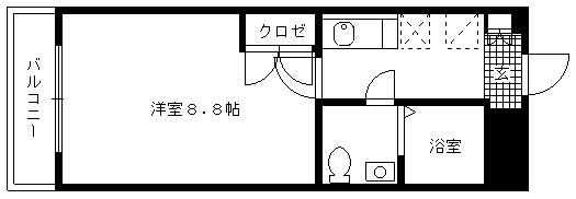 P-COM　KOGA（ピーコム　コガ）の間取り