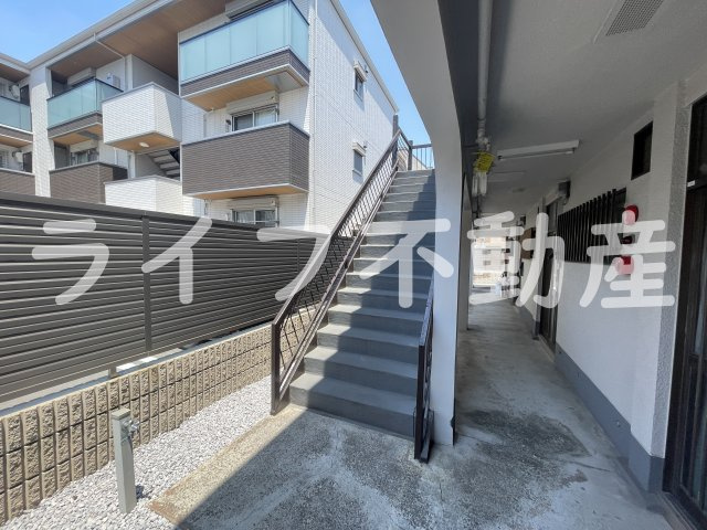 マンション陽光のロビー|建物の内部です