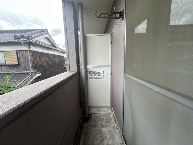THE　CITY大津のバルコニー