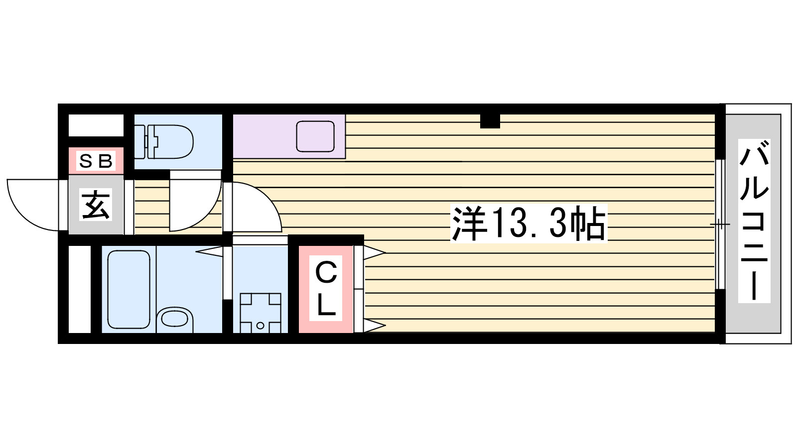 THE　CITY大津の間取り