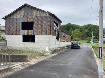 【外観】 | 総社市山田土地（倉庫あり）