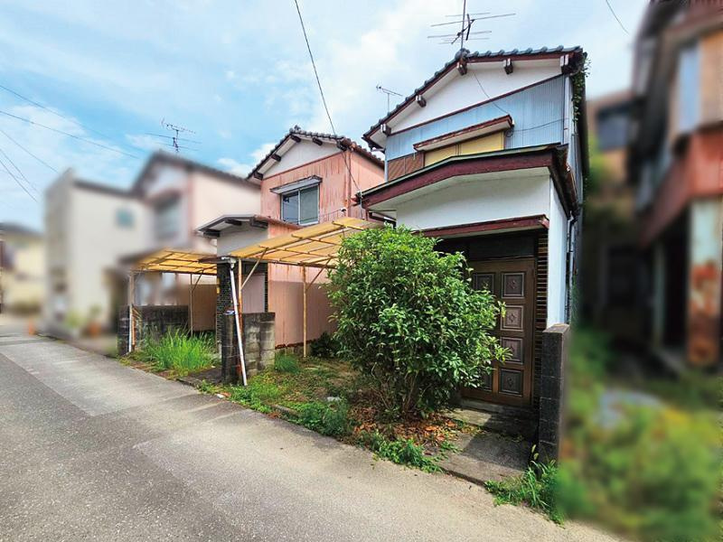 八反町　建築条件なし　売土地の外観