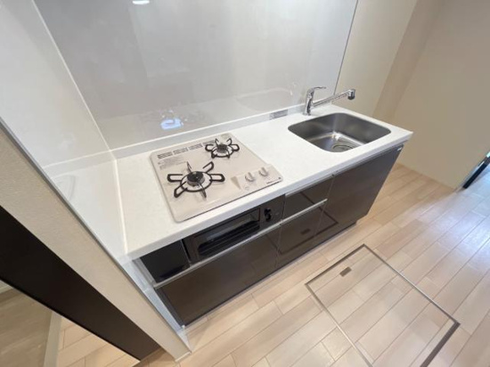 ジェンティーフルールのキッチン|きれいなキッチンです