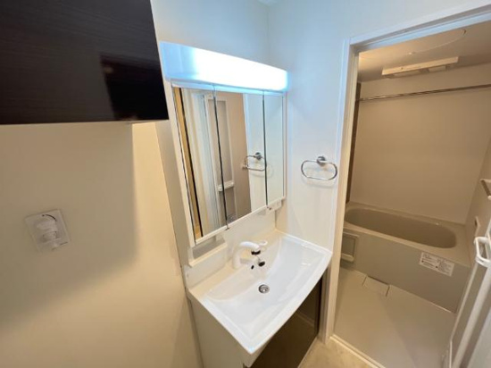 ジェンティーフルールの独立洗面台|使いやすい独立洗面台です