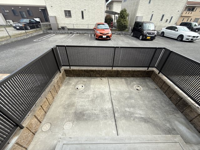 メゾンひまわりのバルコニー