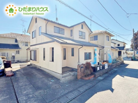 【外観】 | 石岡市東田中　中古戸建 | 閑静な住宅地なので、静かな環境で暮らしやすいですね。