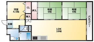 【間取り】 | メゾン大邦