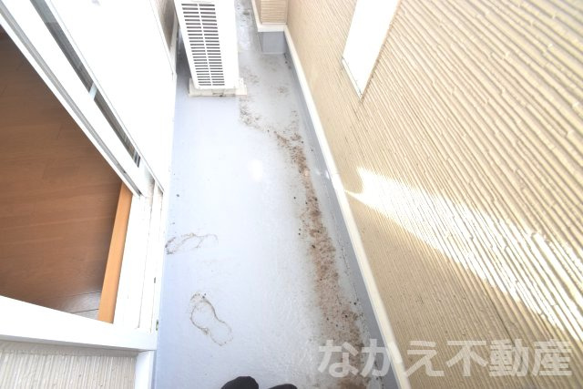 【バルコニー】 | 広々としたバルコニーです