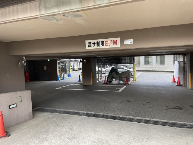 【駐車場】 | アステージ天応 | ハイルーフ車でも問題ありません。