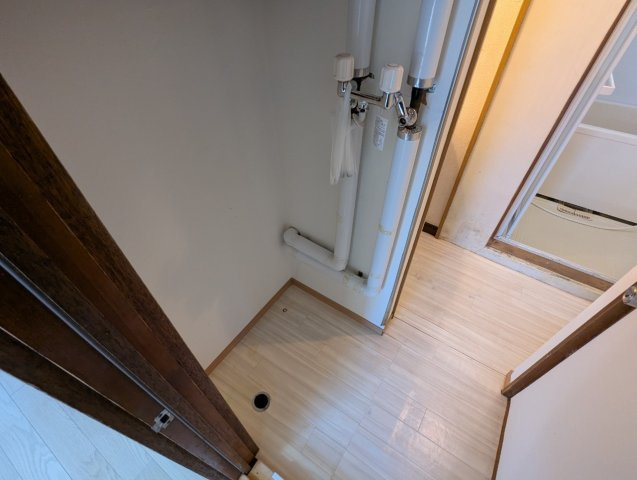 星が浦北3-3借家の洗面所