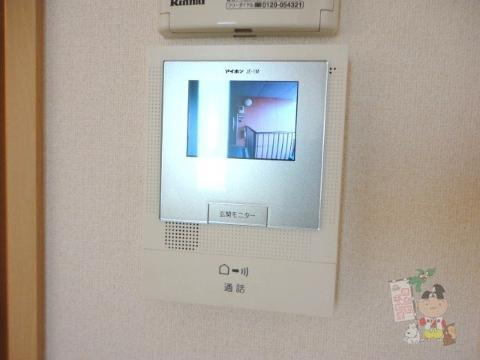 アンシャンテくろだのセキュリティ|カメラ付インターホン