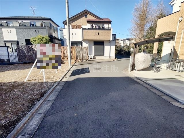 【前面道路含む現地写真】 | 三芳町藤久保 | 静かな住環境です