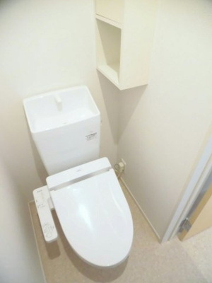 【トイレ】 | ヴェルデ神田 | コンパクトで使いやすいトイレです