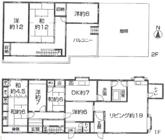 【間取り】 | 姫路市上手野　戸建て