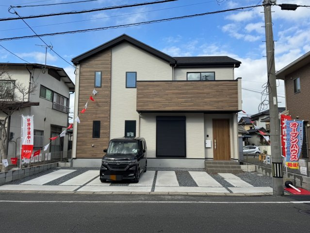 ケイアイ　ーErde－エルデ　小倉南区八幡町2期　　【小倉南区　新築戸建て】 の外観|落ち着いた色合いの外観です♪　【小倉南区　新築戸建て】