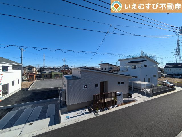 Cradle garden　東松山市石橋第8の展望|高い建物が無く開放感のある展望
バルコニーからの展望も開けていて閑静な住宅地が望めます。日当りも良いですね♪