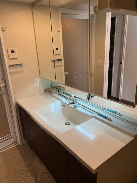 ザ・レジデンス御所西の独立洗面台