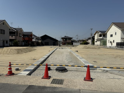 【前面道路含む現地写真】 | 奈良市法華寺町　全8区画