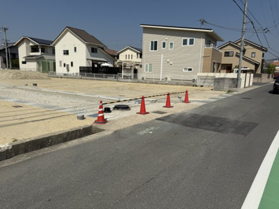 【前面道路含む現地写真】 | 奈良市法華寺町　全8区画