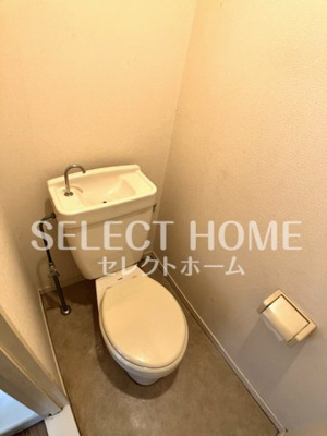 【トイレ】 | 第二本多ハイツ | ゆったりとした空間のトイレです
