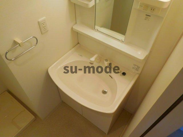 プラネット46の洗面所