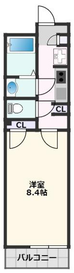 【間取り】 | クレイノコンフォーティア　SR