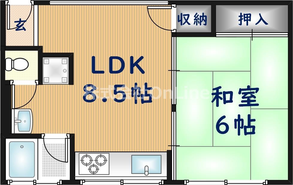 ダイワ高井田ビルの間取り