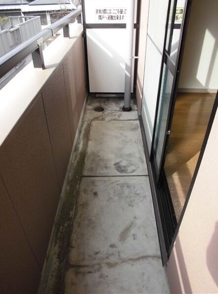 ファースト３６のバルコニー